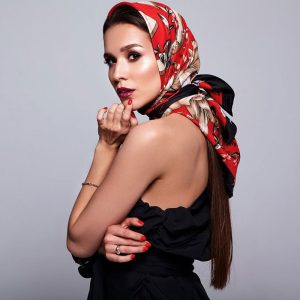 Desenli Eşarp